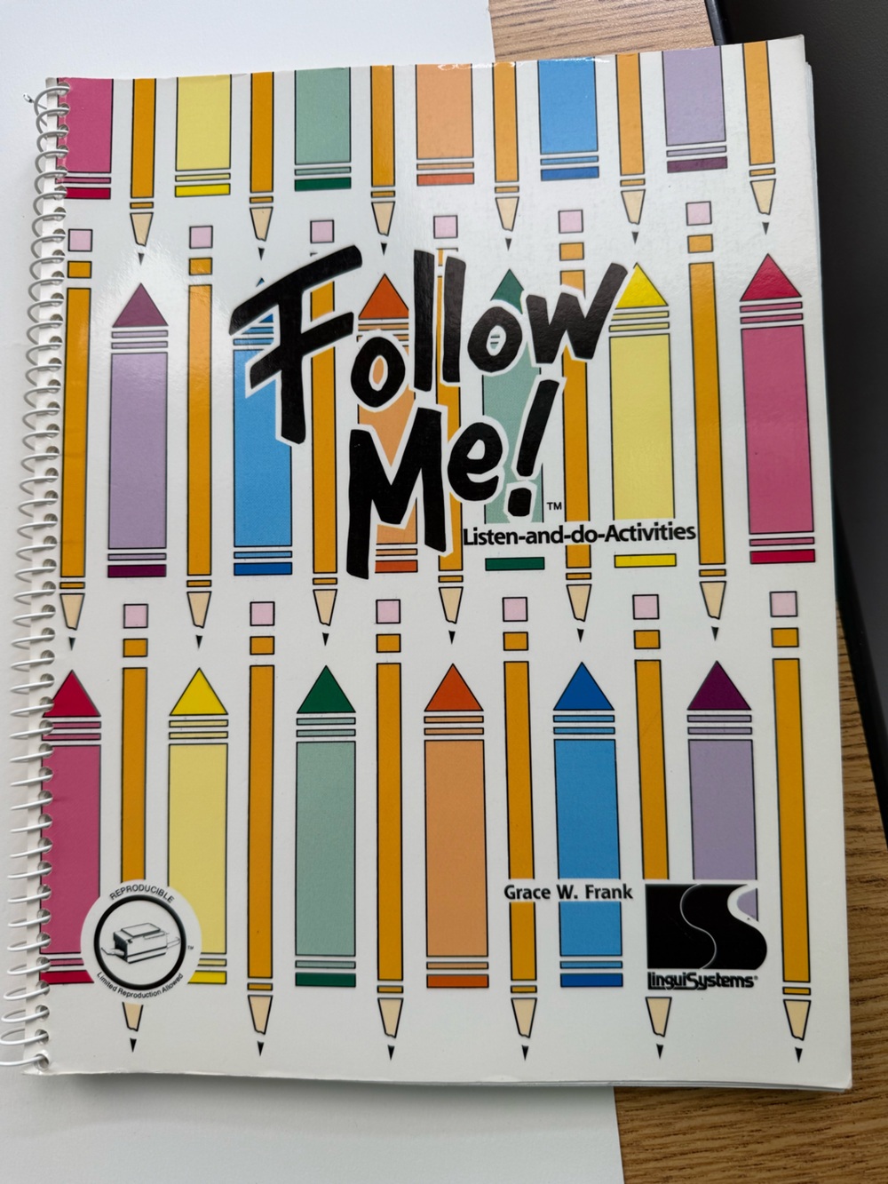 Follow Me! Listen-and-do-Activities, a therapeutic/ educational activity book